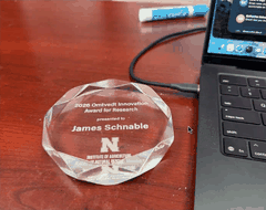 James Schnable receives 2026 Omtvedt Innovation Award for Research